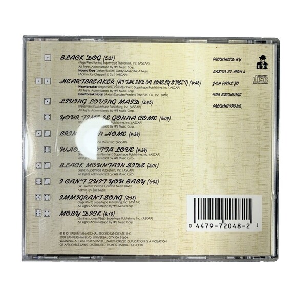 Dread Zeppelin "Un-Led-Ed" 1990 Vintage International Records Syndicate Tested - Picture 2 of 10